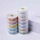 NIIMBOT Hand Account Sticker Fresh Morandi Color Label Paper Gift Box For NIIMBOT D11(Autumn) - 3