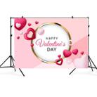 2.1m x 1.5m Valentines Day Photo Party Layout Props Photography Background Cloth(007) - 1