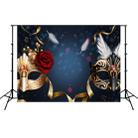 2.1m x 1.5m Masquerade Mask Party Scene Layout Photo Photography Background Cloth(W031) - 1