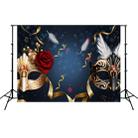 2.1m x 1.5m Masquerade Mask Party Scene Layout Photo Photography Background Cloth(W032) - 1