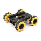 Waveshare Smart Mobile Robot Chassis Kit, Chassis:With Shock-absorbing(Mecanum Wheels) - 1