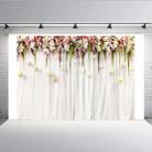 2.1m x 1.5m Flower Wall Simulation Wedding Theme Party Arrangement Photography Background Cloth(W092) - 1
