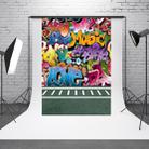 1.5m x 2.1m Retro Doodle Children's Photo Shoot Background Cloth - 1