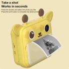 P1 Yellow Fawn 16GB Children Polaroid Camera 1200W Front And Rear Dual-Lens Mini Print Photographic Digital Camera Toy - 2