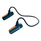 F1 Bone Conduction Sports Waterproof Stereo Wireless Bluetooth Earphone(Black) - 1