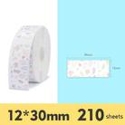 Thermal Label Paper Commodity Price Label Household Label Sticker for NIIMBOT D11(Maple Leaf) - 1