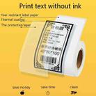 Thermal Label Paper Self-Adhesive Paper Fixed Asset Food Clothing Tag Price Tag for NIIMBOT B11 / B3S, Size: 30x30mm 230 Sheets - 4