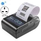 58HB6 Portable Bluetooth Thermal Printer Label Takeaway Receipt Machine, Supports Multi-Language & Symbol/Picture Printing, Model: UK Plug (English) - 1