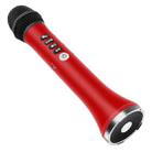 FM Radio Frequency Connection Car Home Entertainment Wireless Integrated Microphone Audio(Red) - 1