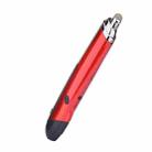 PR-08 1600DPI 6 Keys 2.4G Wireless Electronic Whiteboard Pen Multi-Function Pen Mouse PPT Flip Pen(Red) - 2