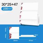 2 PCS Jewelry Tag Price Label Thermal Adhesive Label Paper for NIIMBOT B11 / B3S, Size: Horizontal 02F Auspicious Cloud Red 230 Sheets - 1