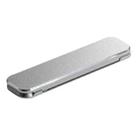 Aluminum Alloy Is Ultra-Thin Mobile Phone Lazy Bracket Multi-Angle Support Function Mini Ring Buckle Desktop Bracket(Silver) - 2