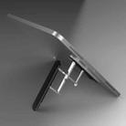 Universal Tablet Desktop Lazy Bracket Aluminum Alloy Multifunctional Paste Portable Folding Bracket(Black) - 1