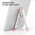 Universal Tablet Desktop Lazy Bracket Aluminum Alloy Multifunctional Paste Portable Folding Bracket(Black) - 5