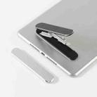 Universal Tablet Desktop Lazy Bracket Aluminum Alloy Multifunctional Paste Portable Folding Bracket(Black) - 11