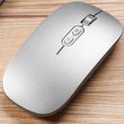 M103 1600DPI 5 Keys 2.4G Wireless Mouse Charging Ai Intelligent Voice Office Mouse, Support 28 Languages(Silver) - 1