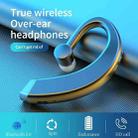 108 Bluetooth 5.0 Business Hanging Ear Type Rotating Universal Wireless Stereo Earphone(Blue) - 3