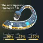 108 Bluetooth 5.0 Business Hanging Ear Type Rotating Universal Wireless Stereo Earphone(Blue) - 6