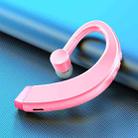 108 Bluetooth 5.0 Business Hanging Ear Type Rotating Universal Wireless Stereo Earphone(Pink) - 2