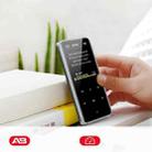 M22 Portable Bluetooth Touch Screen MP3 Player Recorder E-Book, Memory Capacity: 4GB(Black) - 3