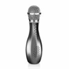 Q007 Bowling Mobile Phone K Song Changing Microphone USB Condenser Wireless Bluetooth Microphone(Silver Gray) - 1