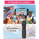 S5 Three-Axis Handheld Gimbal Mobile Phone Smart Anti-Shake Camera Panoramic Stabilizer - 7