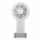 Mobile Phone Holder Small Fan Portable Usb Mini Fan(Ivory White) - 1