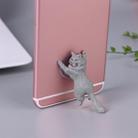 60 PCS Sucker Design Cute Cat Smartphone Holder(Gray) - 1