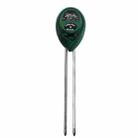 3 In 1 Soil Detector PH Value Light Intensity Test Pen Round Head Soil Dry Moisture Meter - 1