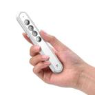 03153 Wireless Multi-Function Projector Page Turning Pen Remote Control Infrared Laser Pointer(White) - 2