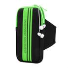 Universal Sports Phone Arm Bag Wrist Bag for 5-5.8 Inch Screen Phone(Green) - 1