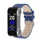 L890 1.14 inch TFT Color Screen Sports Bracelet with Bluetooth Headset, Support Call Reminder/Heart Rate Measurement/Blood Pressure Monitoring/Body Temperature Measurement(Blue) - 1