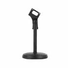 2 PCS Desktop Microphone Stand Desktop Multifunctional Live Microphone Stand  without Lifting (ZM-01) - 1