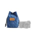 S.C.COTTON Liner Shockproof Digital Protection Portable SLR Lens Bag Micro Single Camera Bag Square Blue S - 1