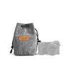 S.C.COTTON Liner Shockproof Digital Protection Portable SLR Lens Bag Micro Single Camera Bag Square Gray S - 1