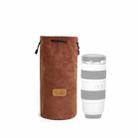 S.C.COTTON Liner Shockproof Digital Protection Portable SLR Lens Bag Micro Single Camera Bag Round Brown L - 1