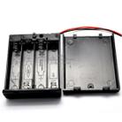 10 PCS AA Size Power Battery Storage Case Box Holder For 4 x AA Batteries with Cover & Switch - 2