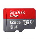 SanDisk A1 Monitoring Recorder SD Card High Speed Mobile Phone TF Card Memory Card, Capacity: 128GB-100M/S - 1