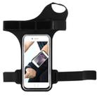 Running Sports Mobile Phone Wrist Bag, Specification:Under 5.5 inches(Black) - 1