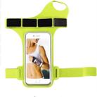 Running Sports Mobile Phone Wrist Bag, Specification:Under 5.5 inches(Green) - 1
