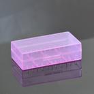 5 PCS Battery Storage Case Plastic Box for 2 x 18650  / 4 x 16340  Batteries(Pink) - 2