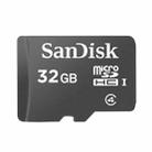 SanDisk C4 Small Speaker TF Card Mobile Phone Micro SD Card Memory Card, Capacity: 32GB - 1