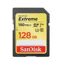 SanDisk Video Camera High Speed Memory Card SD Card, Colour: Gold Card, Capacity: 128GB - 1