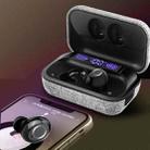 TWS Wireless Bluetooth 5.0 Touch Digital Display Waterproof Sports Earphone with Fabric Charging Box - 4