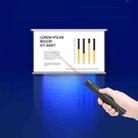 Deli 2.4G Flip Pen Business Presentation Remote Control Pen, Model: 2801 Black (Red Light) - 6