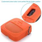 For Bose Soundlink Micro Anti-Drop Silicone Audio Storage Protective Cover (Orange) - 5
