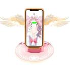 Angel Wings Mobile Phone Wireless Charger(Pink) - 1