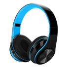 FG-69 Bluetooth Wireless Headset Subwoofer Mobile Computer Headset(Blue) - 1