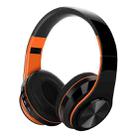 FG-69 Bluetooth Wireless Headset Subwoofer Mobile Computer Headset(Orange) - 1