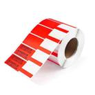 Printing Paper Cable Label For NIIMBOT B50 Labeling Machine(02F-Red) - 3